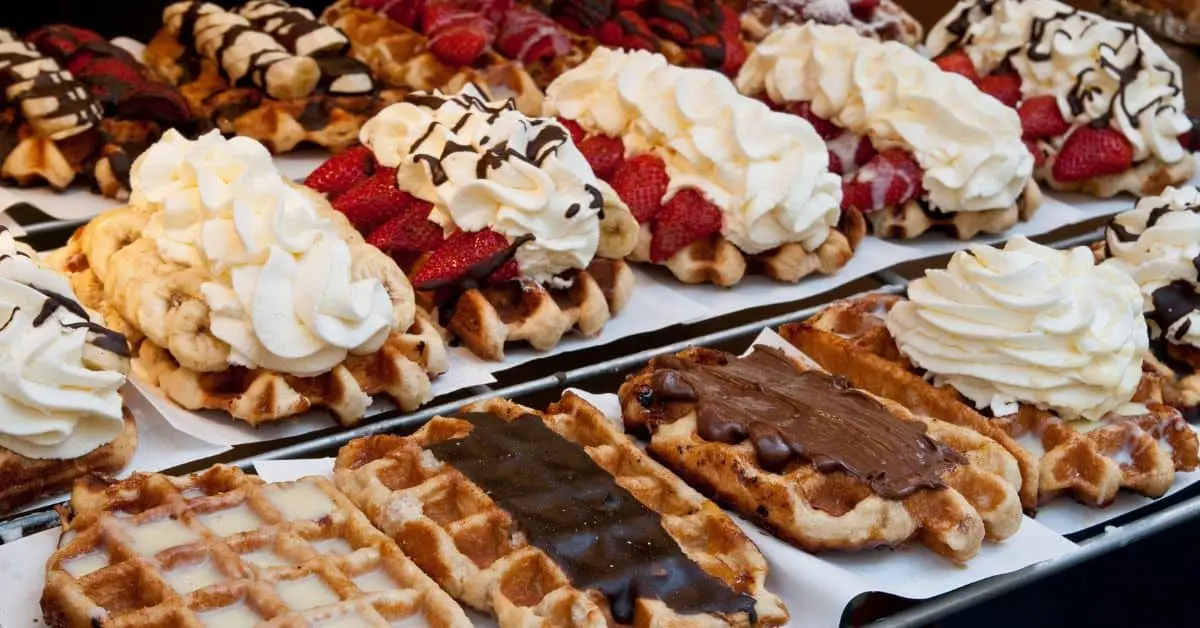 types of waffles