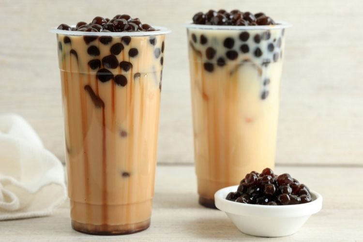 Vegan boba tea