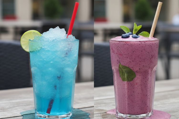 Differences Between Slush and Smoothie