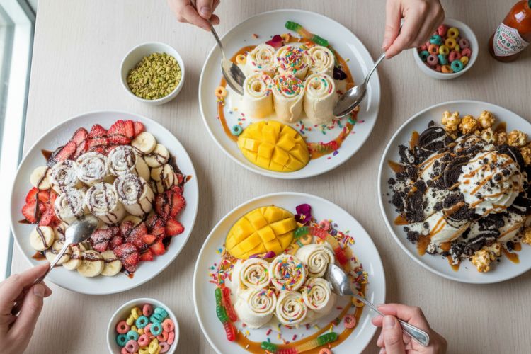 best rolled ice cream toppings