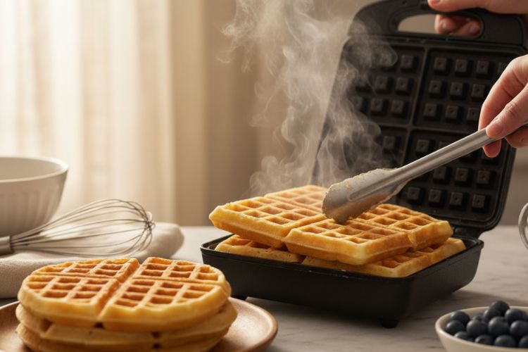 Cooking the Waffles