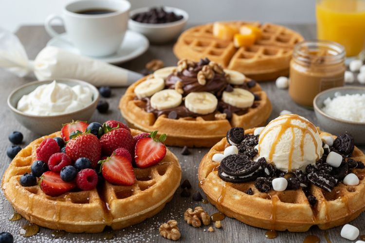 Waffle Topping Ideas Everyone Enjoys